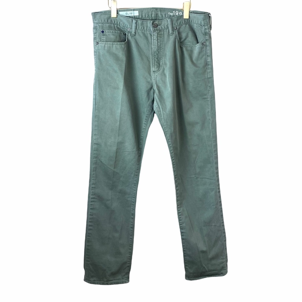 Gap 1969 Slim 100% Cotton Denim Jeans Size 34x32